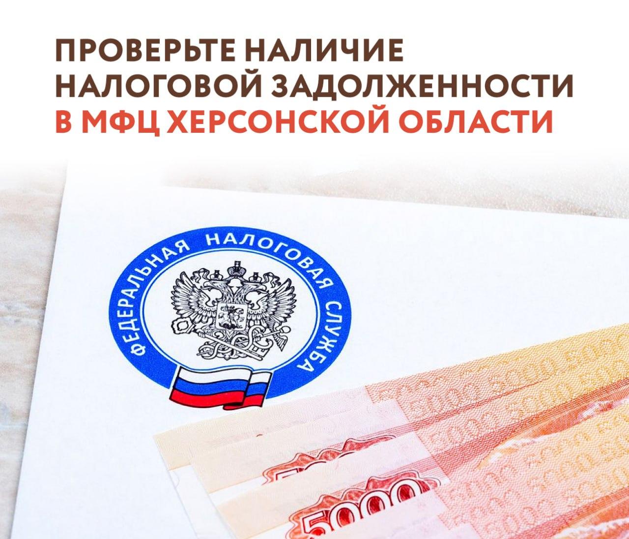 Проверить наличие налоговой задолженности можно в МФЦ..